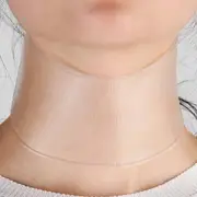 Rhafayre Reusable Silicone Anti Wrinkle Patches Neck Pad Transparent Removal Patch Face Skin Care Anti Aging Lifting Neck Patch Flesh