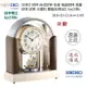 時尚北歐風 日本Seiko/精工座鐘檯鐘電波時鐘客廳鐘錶木框木質金屬旋轉裝飾鍾