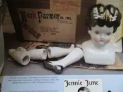 12p Mark Farmer Doll Company History Article - Head ID Charts / Turner