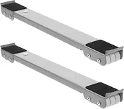 WOONEKY 1 Pair Washer Adjustable Base Washer Base Washer Mobile Stand Base for Washing Machine Fridge Stand Fridge Stand Base Washer Stand Refrigerator Base Appliance Base Random Color