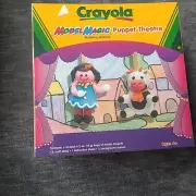 Vintage Crayola Model Magic Puppet Theatre Rare! Brand New Sealed