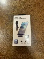 Iumakevp Wireless Lavalier Microphone Brand New