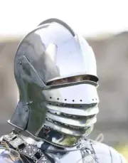 Medieval Knight Sallet Helmet SCA Gothic helmet w/Visor Cosplay Italian Helmet