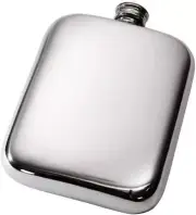 Plain 6Oz Cushion Pocket Flask, Spirit Flask