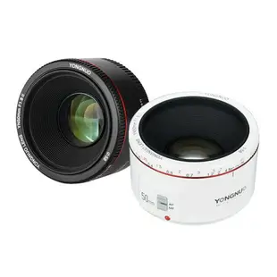 [享樂攝影]【永諾 50mm F1.8 II Canon EF 大光圈鏡頭】黑色/白色 二代 EOS EF Mount 自動對焦 全畫幅 定焦鏡頭 5D2 5D3 60D 70D 600D DSLR