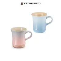 在飛比找momo購物網優惠-【Le Creuset】瓷器小馬克杯(糖果粉/海岸藍)