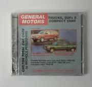 Vintage GM Trucks SUVs Compact Vans 1980-99 Chilton CD-Rom New Sealed 2000