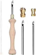Needle Punch Tool - Multifunction Adjustable Needle Pen Punch Embroidery Kit,Portable Craft Tool Professional Beginner-Friendly for Projects, Crafts, Embroidery, Home Decor