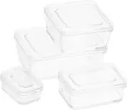 SOPOTUTU 1 Set Miniature Dollhouse of Mini Food Storage Containers for DIY Projects Home Decor Accessories for Scenes