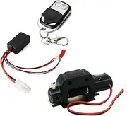 1:10 RC Winch Set, Metal RC Car Simulated Winch Controller Receiver for Axial SCX10 D90 D110