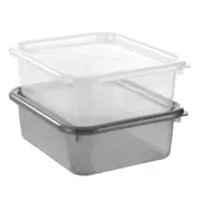 2x Boxsweden 10L Storage Container 35.5cm Home Organiser w/ Lid Holder Assorted
