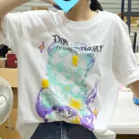 在飛比找蝦皮購物優惠-動漫小熊寬鬆短T M / L / XL Oversize 男