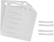 KOMBIUDA 1Set Transparent Multi-Layer Hard Disk Rack DIY Hard Disk Bracket for Mechanical Drives Hard Disk Accessories for Organized Storage
