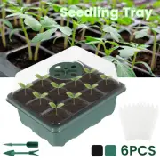 Plastic Seedling Starter Tray Seed Germination Flower Plant Pots Nursery wuhKH