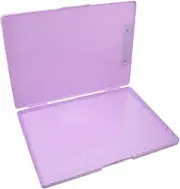 SHOWERORO Certificate Box Travel Supply Plastic Cards Organizer Photo Storage Container Tool Storage Box Business Organizer