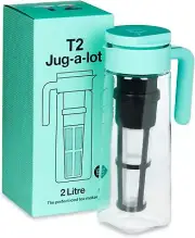 Jug-A-Lot Iced Tea Jug, BPA Free, Airtight Silicone Seal, Removable Infuser