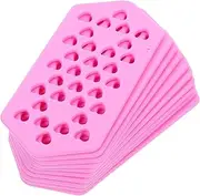 ARTSEWPLY 10pcs Curling Perm Rollers Women Professional Curlers for Stunning Cold Perms and Bar Curls Lightweight and Portable Hairdressing Tools