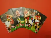 2007 AFL Select Sydney Swans 12 card Team Set. Bolton, Goodes, Ablett, kirk