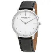 Original Frederique Constant Slimline White Dial Men's Watch FC-200S5S36