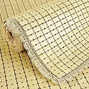 GUAWJRZDP Bamboo Sleeping Mat, Summer Cooling Bamboo Mat, Summer Sleeping Pad Bamboo Cool Mattress, Foldable Mahjong Bamboo Mattress, Bedroom Essential for Summer Sleeping(135x200cm)