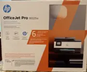 HP OfficeJet Pro 8025e Wireless All-In-One Color Printer, Scanner, Copier,