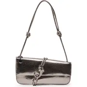 Dolce Vita Alice Lizard Embossed Faux Leather Shoulder Bag in Pewter at Nordstrom One Size