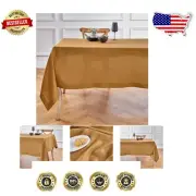 Pure Linen Tablecloth 90" L x 60" W - Perfect for Dining and Special Occasions
