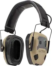 ULTRX Bionic Fuse Bluetooth Earmuff - Hearing protection, noise reduction for shooting, yardwork, construction, and more.