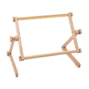 Needlework Table and Lap Hands-Free Stand with Adjustable Frame Chafflin