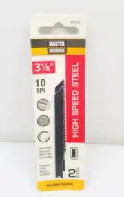 363150 Master Mechanic 3-1/8" Jigsaw Blades 10 TPI High Speed Steel