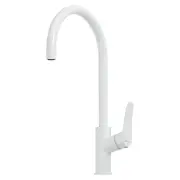 OLIVERI Verona Goose Neck Mixer - White VA306507WH