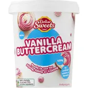 Dollar Sweets Vanilla Buttercream Tub 420g