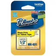 Brother MK631 (12mm x 8m Labelling Tape)