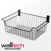 在飛比找蝦皮商城優惠-法國Walltech 大款深型籃 烤漆黑 46cm