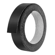 Edge Banding 1-5/8"x24.6ft, Pre-glued Edging Trim Iron-on Edge Banding, Black