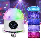 RGB LED Party Stage Light Bulb Crystal Ball Dj Bluetooth Speaker Remote Control