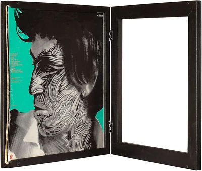 Vinyl Record Frame – Solid Wood Album Frames for Vinyl Records Accessories Gifts