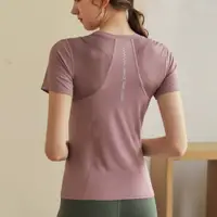 在飛比找ETMall東森購物網優惠-短袖女跑步運動套裝夏季健身服