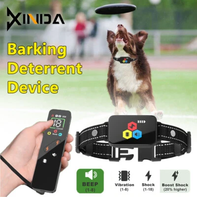 Remote Control Electric Shock 800M Training Pet Dog Obedience Anti Bark E-Collar
