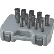 Ingersoll Rand Impact Sockets, 13-Pc. Set, 1/2in.-Drive, Deep Well, SAE, Model#
