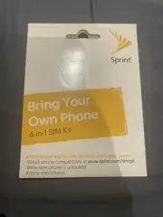 SPRINT SIM CARD SIMOLW506C (Nano, Micro, and Mini size)