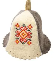 Sauna wool Banya Hat for men for women Valentine's Day Gift