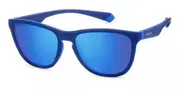 Polaroid PLD 2133/S ZX9/5X Men's Sunglasses Blue Size 56
