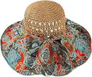 [YaMangShe] ins Bohemian Beach Sunshade Sunscreen Ladies Sun Hat Breathable Straw Hat Adult Fisherman Hat