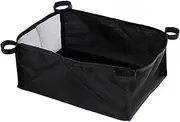 Stroller Bottom Organizer - Pushchair Storage Bag - Portable Mesh Bottom Net, Under Stroller Storage Oxford Cloth for Baby Strollers