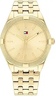 [Tommy Hilfiger] Women's Rachel 1782550 Dress Quartz Watch, Light Gold, 34 mm Case Diameter