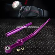 ALUMINUM MT PURPLE SHORT THROW SHIFTER+3.5" LEVER EXTENSION KIT FOR EK EG DB DC