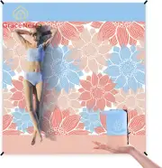 Extra Large Sandproof Beach Blanket Quick-Dry Waterproof Mat for Camping Travel