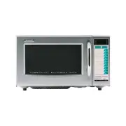 Sharp R-21LTF 1000W Medium Duty Commercial Microwave Oven,Stainless Steel Door