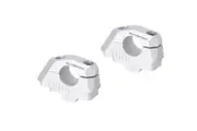 SW-Motech Variable bar back Ø 28 mm handlebars with offset - Silver. BMW F 850 GS/Adv (17-), F 900 GS (23-).